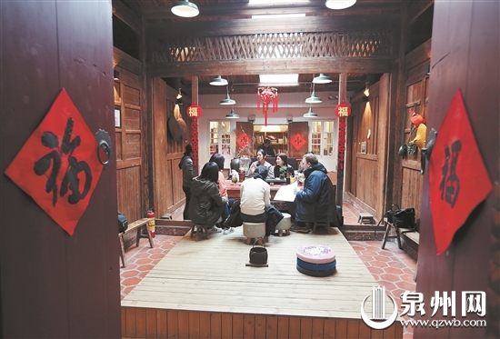 古城民宿很有泉州味道