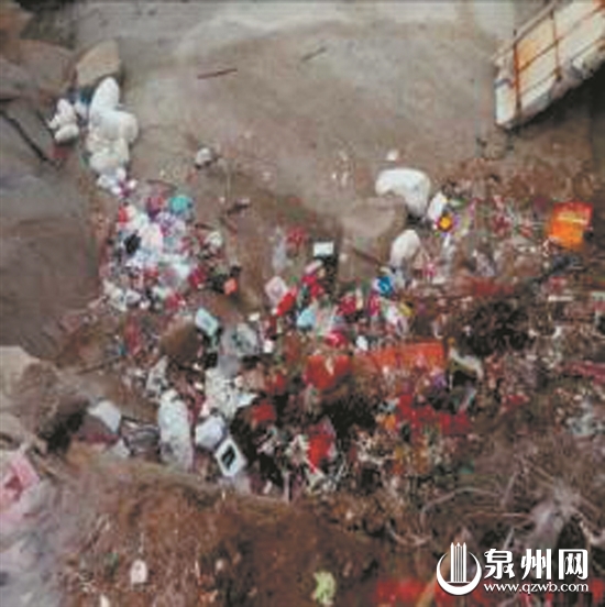 惠安县小岞镇段卫生死角