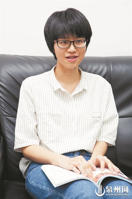 泉州市理科第一名 丁泓馨 泉州市理科第一名 丁泓馨