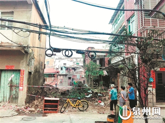 奎霞巷打通工程完成房屋打通工作 奎霞巷打通工程完成房屋打通工作
