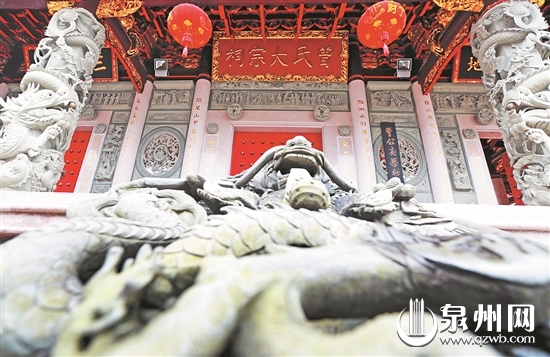 泉州龙头曾氏大宗祠十分有气势 泉州龙头曾氏大宗祠十分有气势