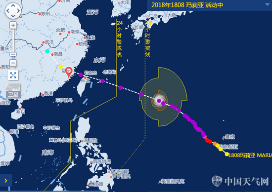 台风动态路径图