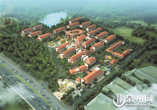 泉州市社会福利中心新址效果图