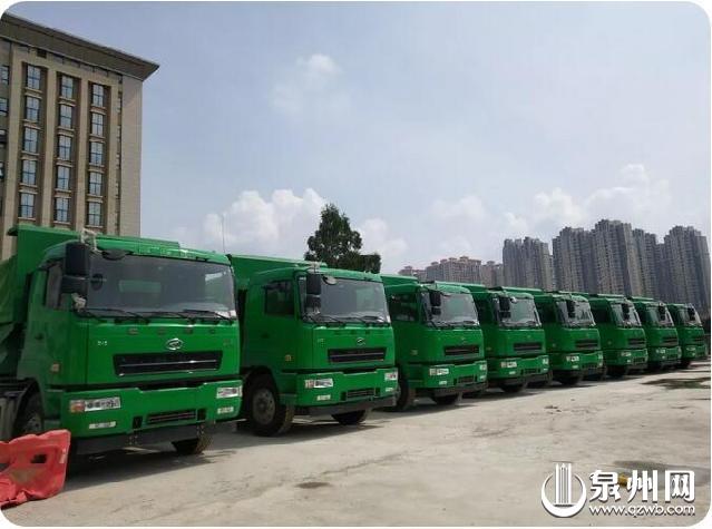 新型环保自卸渣土车