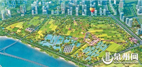 石狮蚶江湿地公园效果图