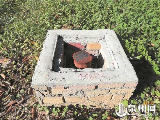 钻孔已经封死(王丽虹 摄) 钻孔已经封死(王丽虹 摄)