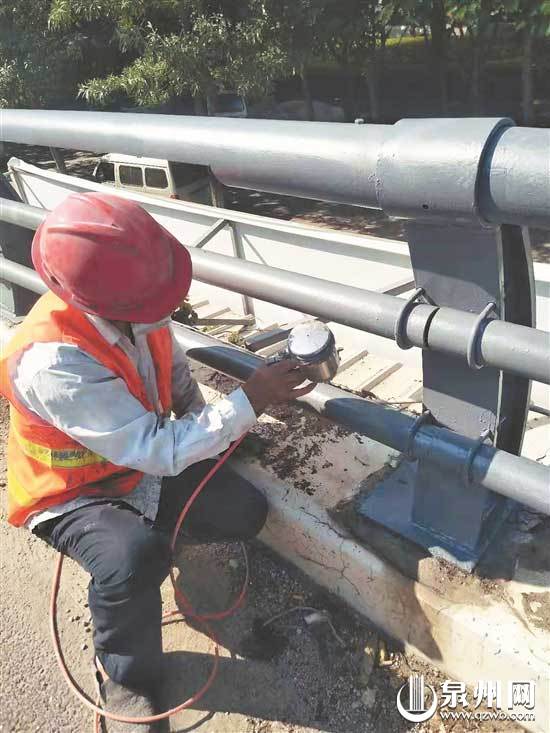 泉州桥南立交桥维修 将占用一车道处理