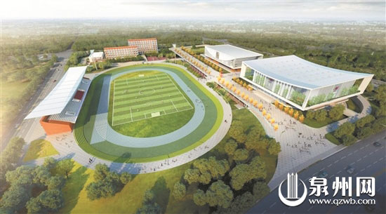 晋江少体校效果图