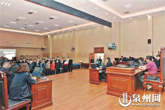 杨某等被告人过庭受审