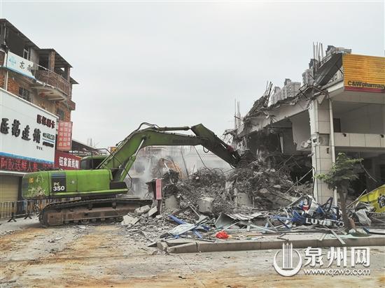 鲤城区多管齐下推进“百日拆违行动” 鲤城区多管齐下推进“百日拆违行动”