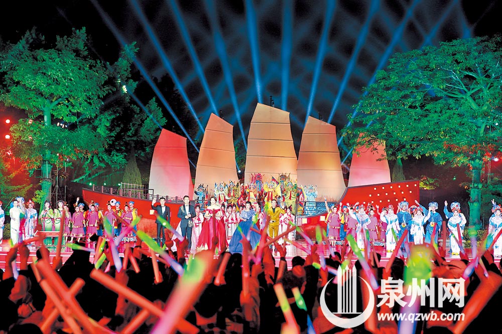 震撼的舞台效果令观众赞叹不已