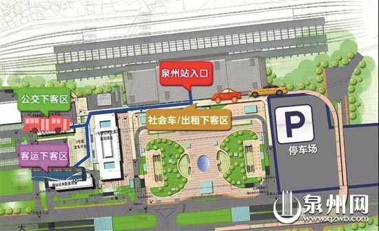 乘客进出站示意图 （网图）