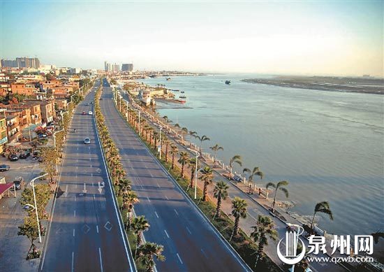 沿海大通道丰泽区蟳埔段风景如画 （陈小阳 摄）