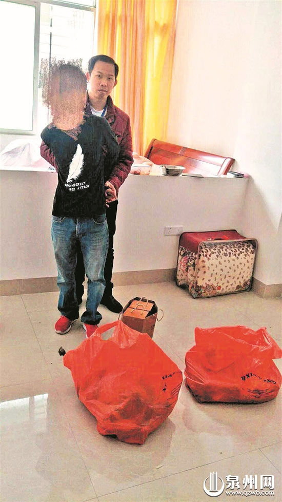 盗窃嫌疑人黄某落网