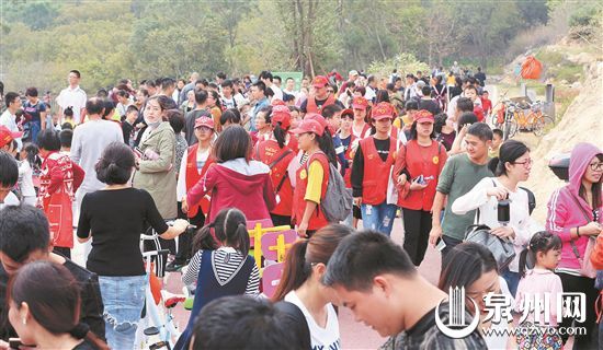 去年，经过早报倡议，不少志愿者参与了守护山线绿道行动。