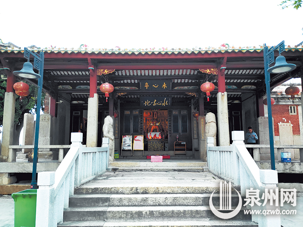 郑芝龙曾重修水心亭