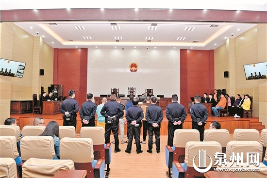 晋江法院一审集中宣判5起涉恶犯罪案件 晋江法院一审集中宣判5起涉恶犯罪案件