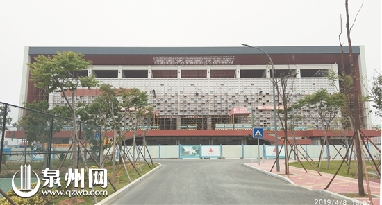 福大晋江科教园体育馆进入室内装修 9月底完成建设 福大晋江科教园体育馆进入室内装修 9月底完成建设