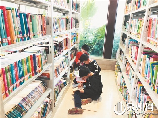 不断完善的阅读圈，让市民能就近享受读书的乐趣。