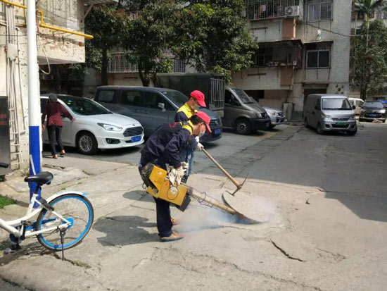 多地冒起“白烟” 丰泽区开展第一轮除“四害”消杀活动