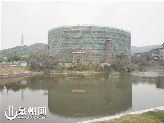 华侨大学(泉州校区)体育馆项目主体结构已完工 华侨大学(泉州校区)体育馆项目主体结构已完工