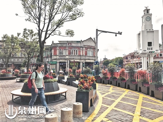 鲤城创新举措整治市区钟楼周边占道经营乱象