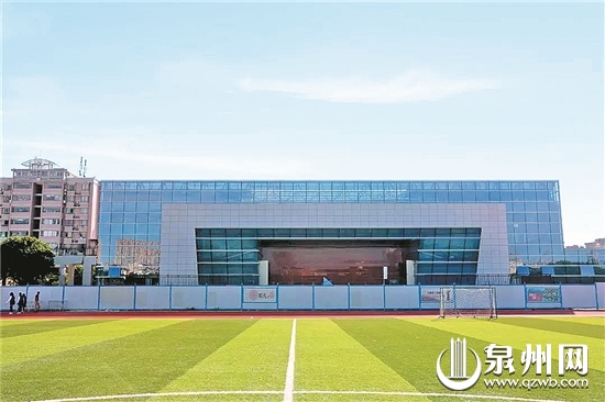 体育馆已基本完成外部装修