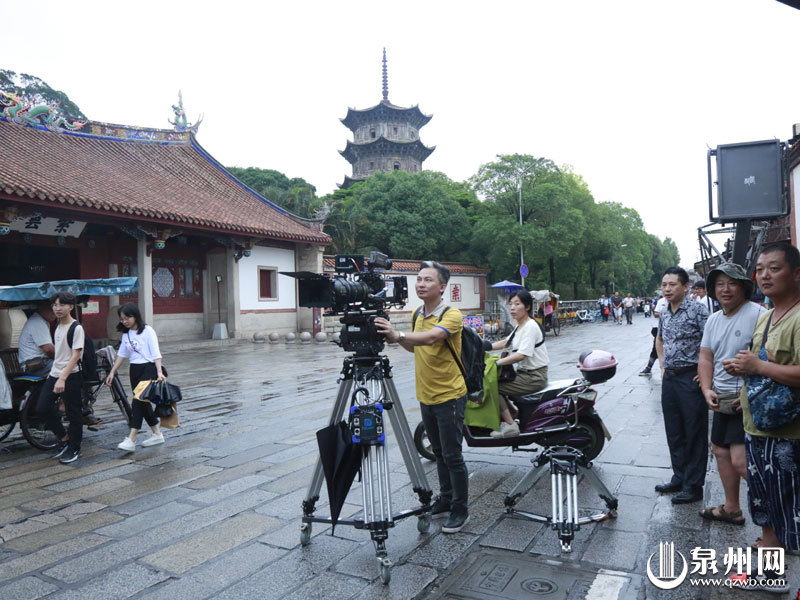 电影《旦后》在泉州街头拍摄 电影《旦后》在泉州街头拍摄