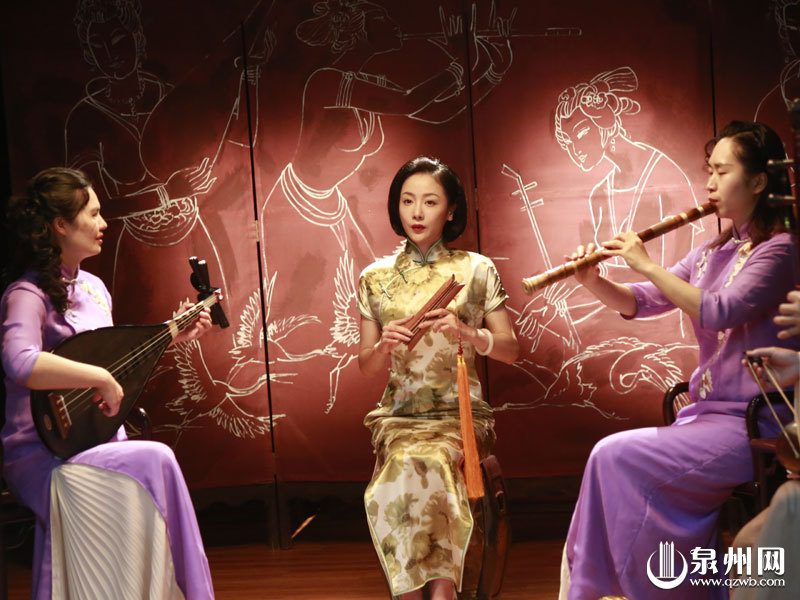 女主角林波儿坚持传承南音 女主角林波儿坚持传承南音