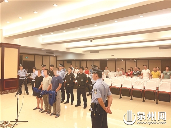 “村霸”林某谋一案宣判现场