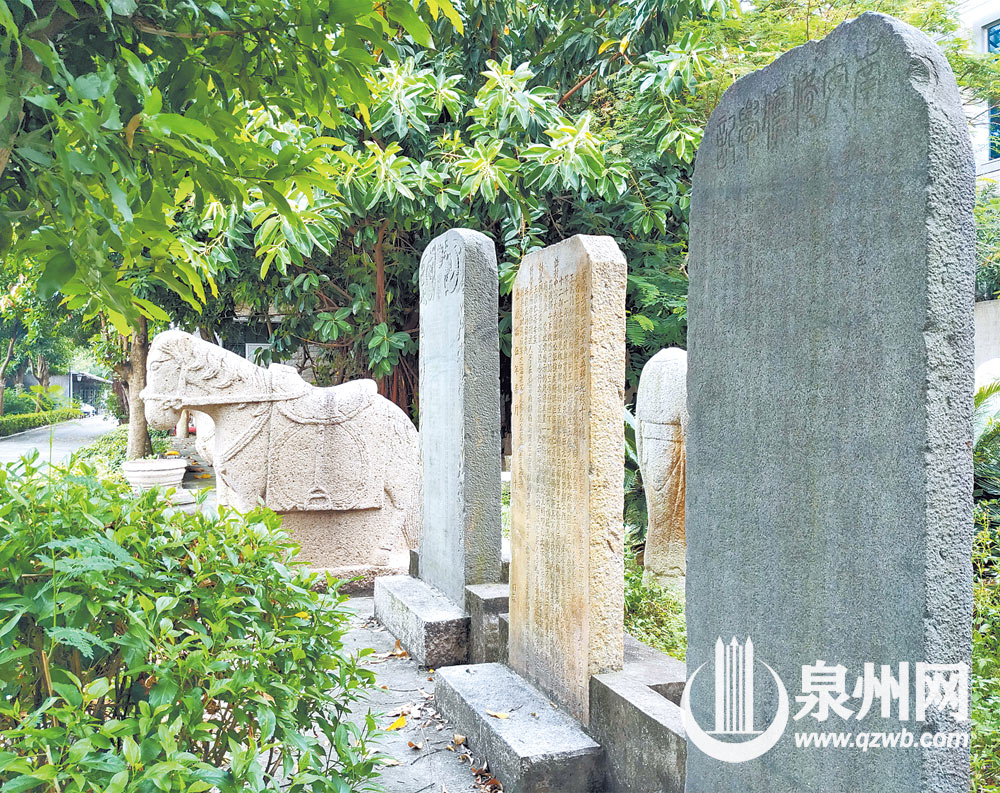 与南安文庙相关的数块碑刻被珍藏于泉州市南建筑博物馆中 