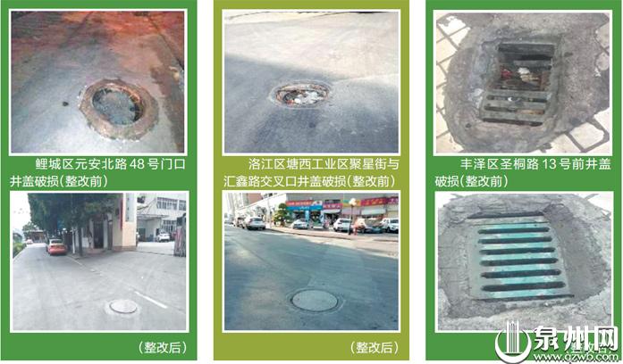 中心城区井盖缺失及破损考评情况 部分路段反复丢失同一地点短期丢过三次 中心城区井盖缺失及破损考评情况 部分路段反复丢失同一地点短期丢过三次