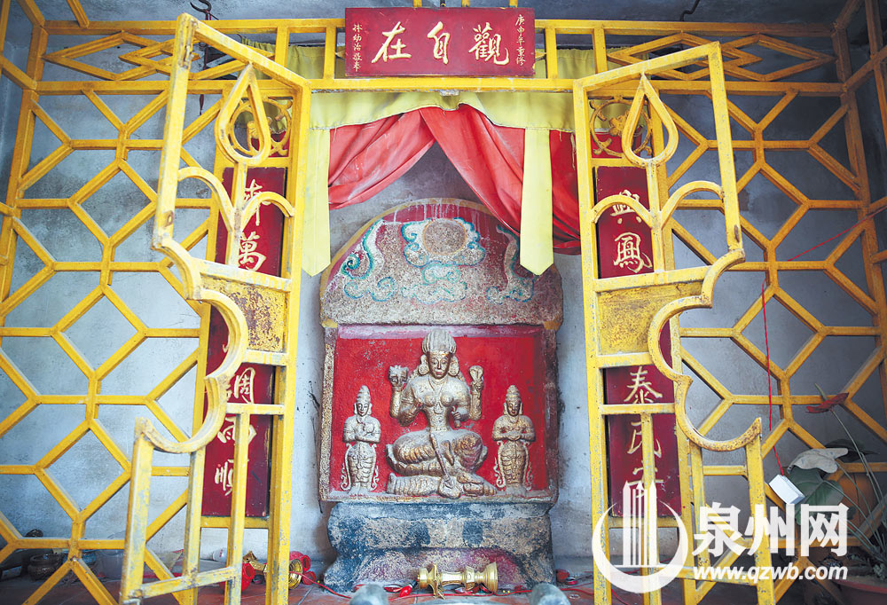 元代印度教湿婆像所在亭是印度教和本土佛教相融合的独特宗教场所 