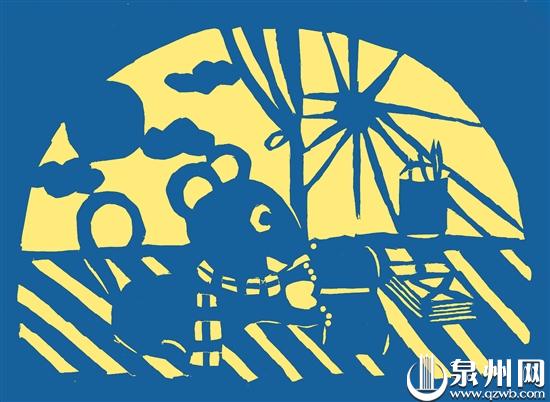 传统纸剪出时尚味