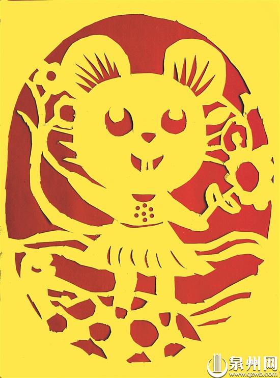 传统纸剪出时尚味