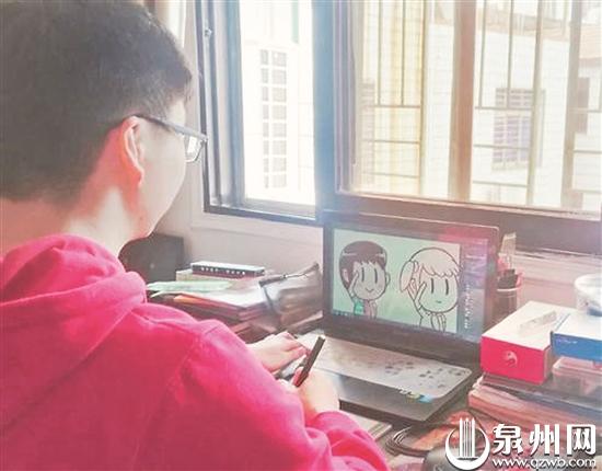 主创教师在卡通形象设计上花了很多心思