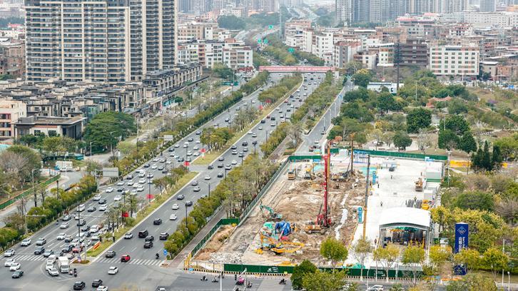 城际铁路R1线（泉州段）先行开工段动工建设