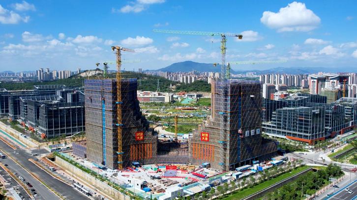 泉州数字经济产业园拉满建设“进度条”