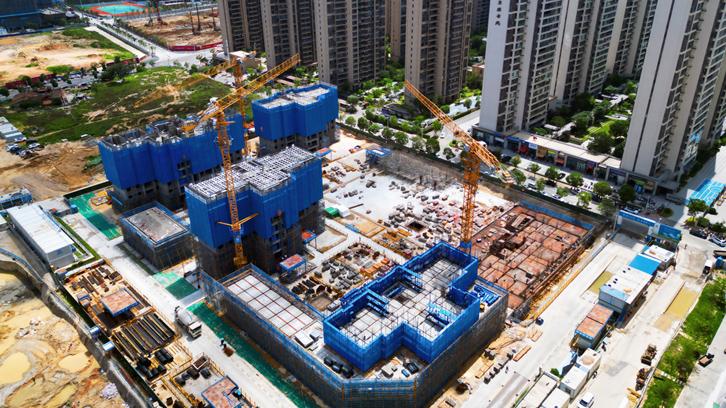 石狮市宝盖镇前坑片区改造C—08地块项目计划年底实现主体封顶