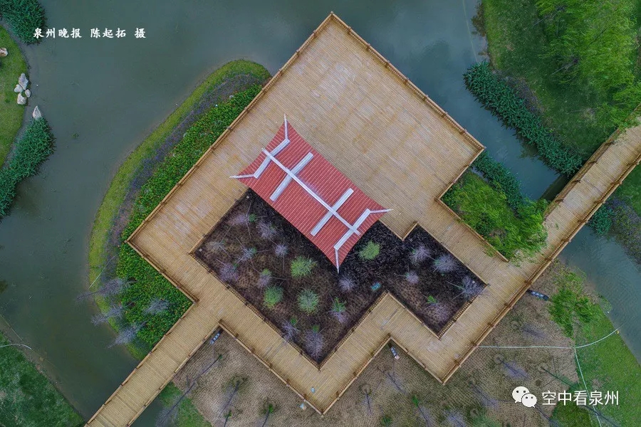 笋江公园改造即将完工，画风很美