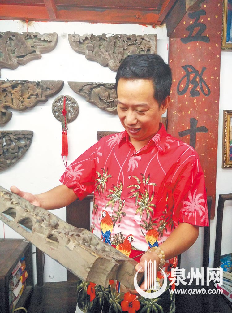 雀替之美让许超颖着迷 雀替之美让许超颖着迷