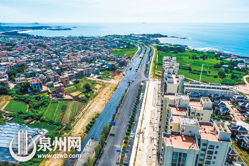 红塔湾旅游公路“美颜”完毕