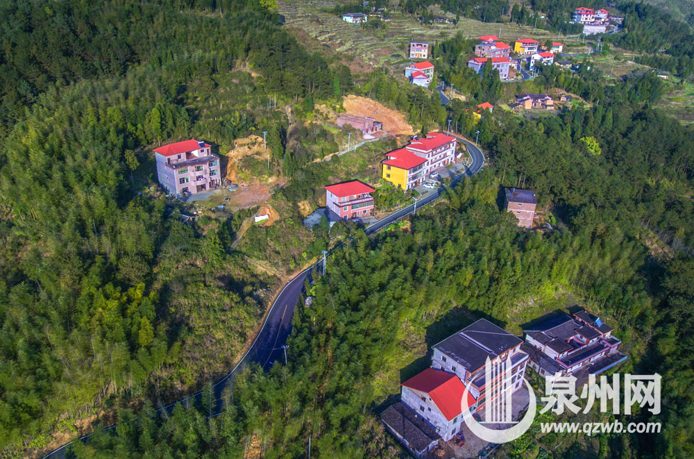 通往永春县呈祥乡的乡村公路 通往永春县呈祥乡的乡村公路