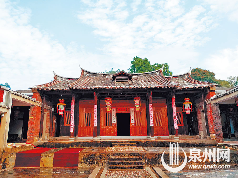 金淘书院为闽南传统建筑风格