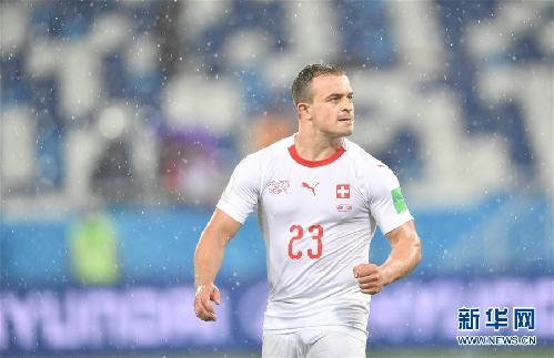 E组：瑞士队胜塞尔维亚队