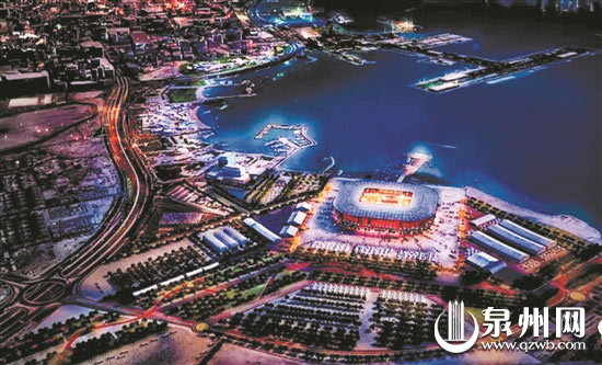 卡塔尔世界杯场馆模型图