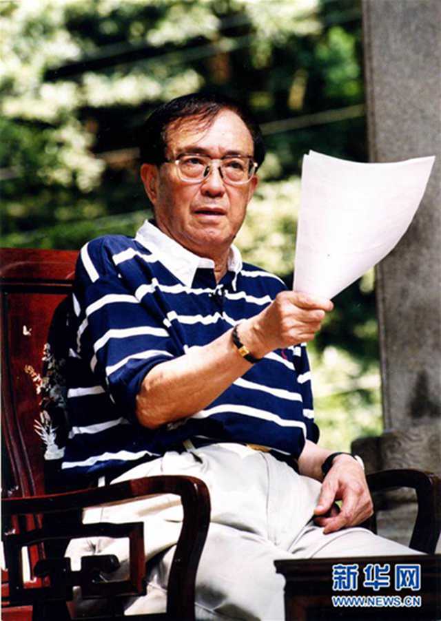 谢晋生前工作照