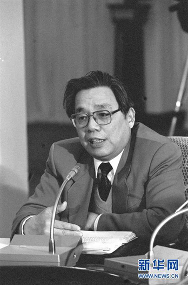 这是1995年1月在北京拍摄的王家福