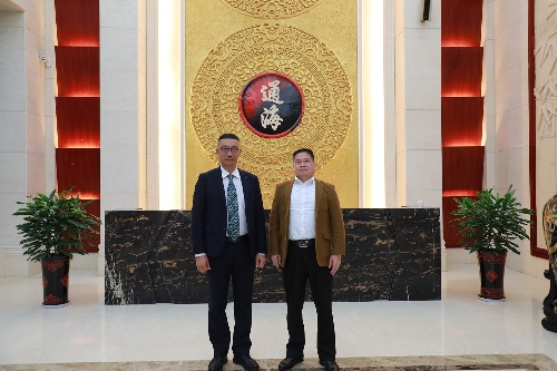 新春谋新发展黎明职业大学党委书记王松柏一行到泉州通海汽车销售服务