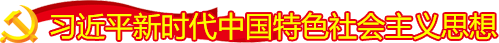 习近平新时代中国特色社会主义思想